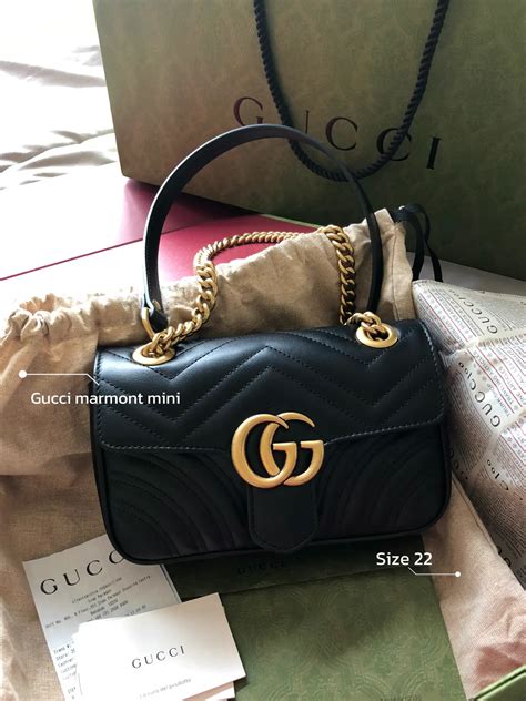 gucci marmont bag 22 cm|gucci marmont bag used.